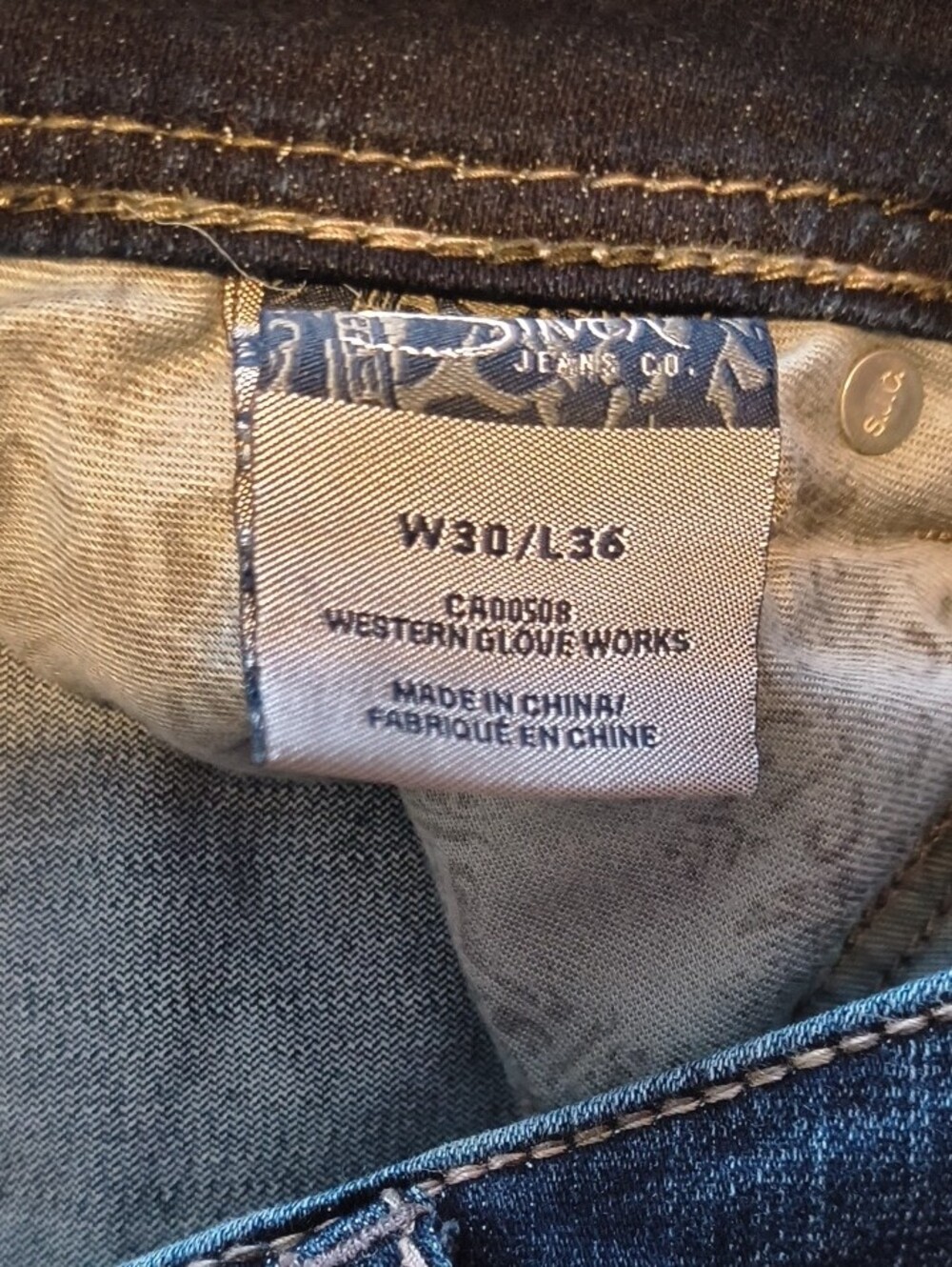 Silver Surplus Jeans - Picture 3 of 6